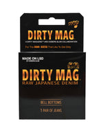 DIRTY MAG® Free Love Edition - Raw Japanese Denim Bell Bottoms