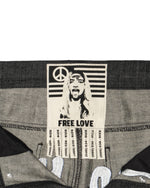 DIRTY MAG® Free Love Edition - Raw Japanese Denim Bell Bottoms