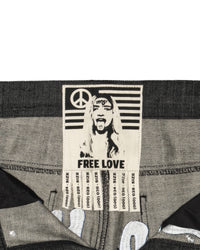 DIRTY MAG® Free Love Edition - Raw Japanese Denim Bell Bottoms